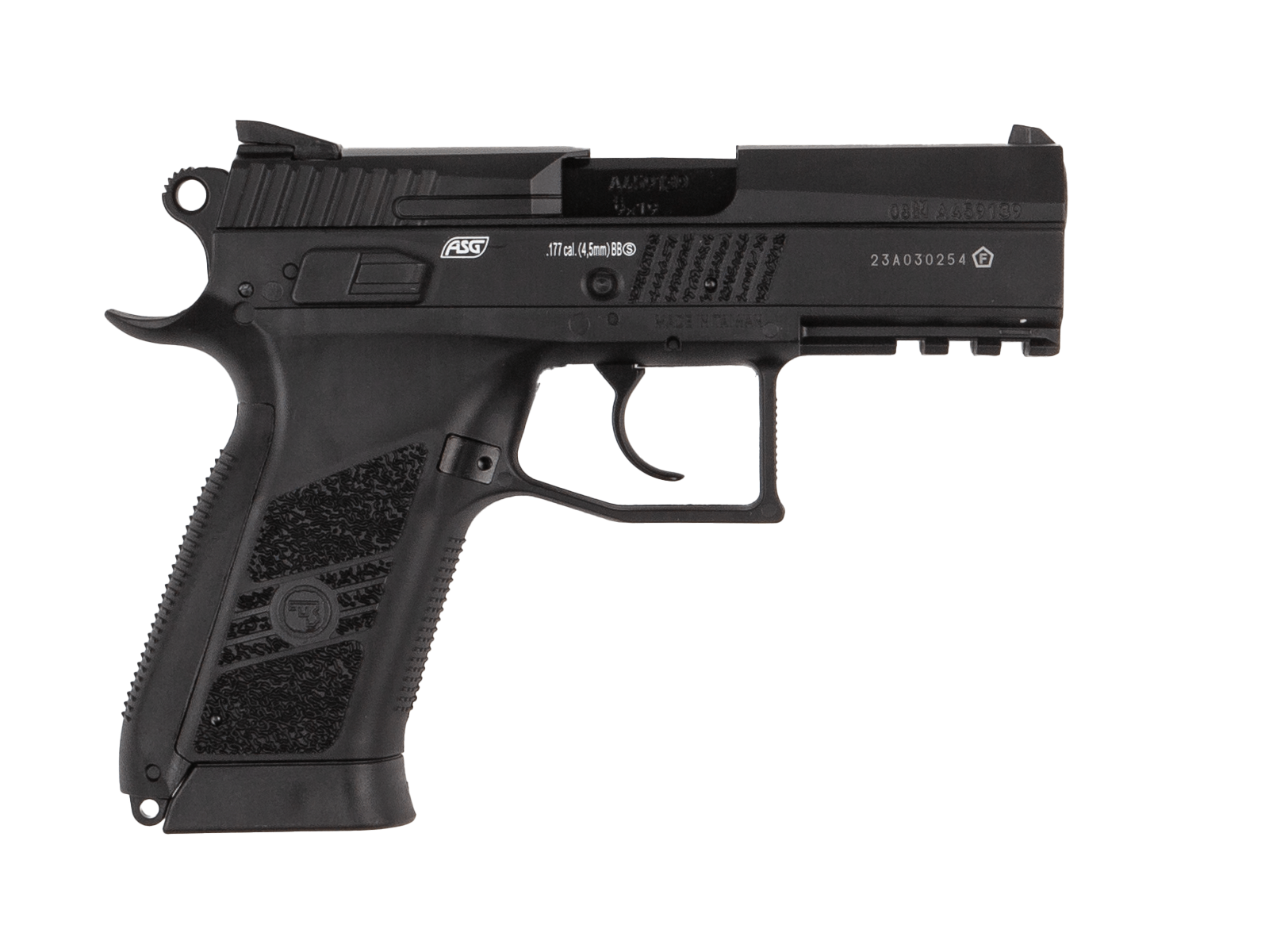 GUNMANSA ASG CZ 75 P-07 DUTY Gas Gun (Semi Auto|NBB|CO2|20 Rounds|390 FPS|2.5J|4.5mm BB) 16726