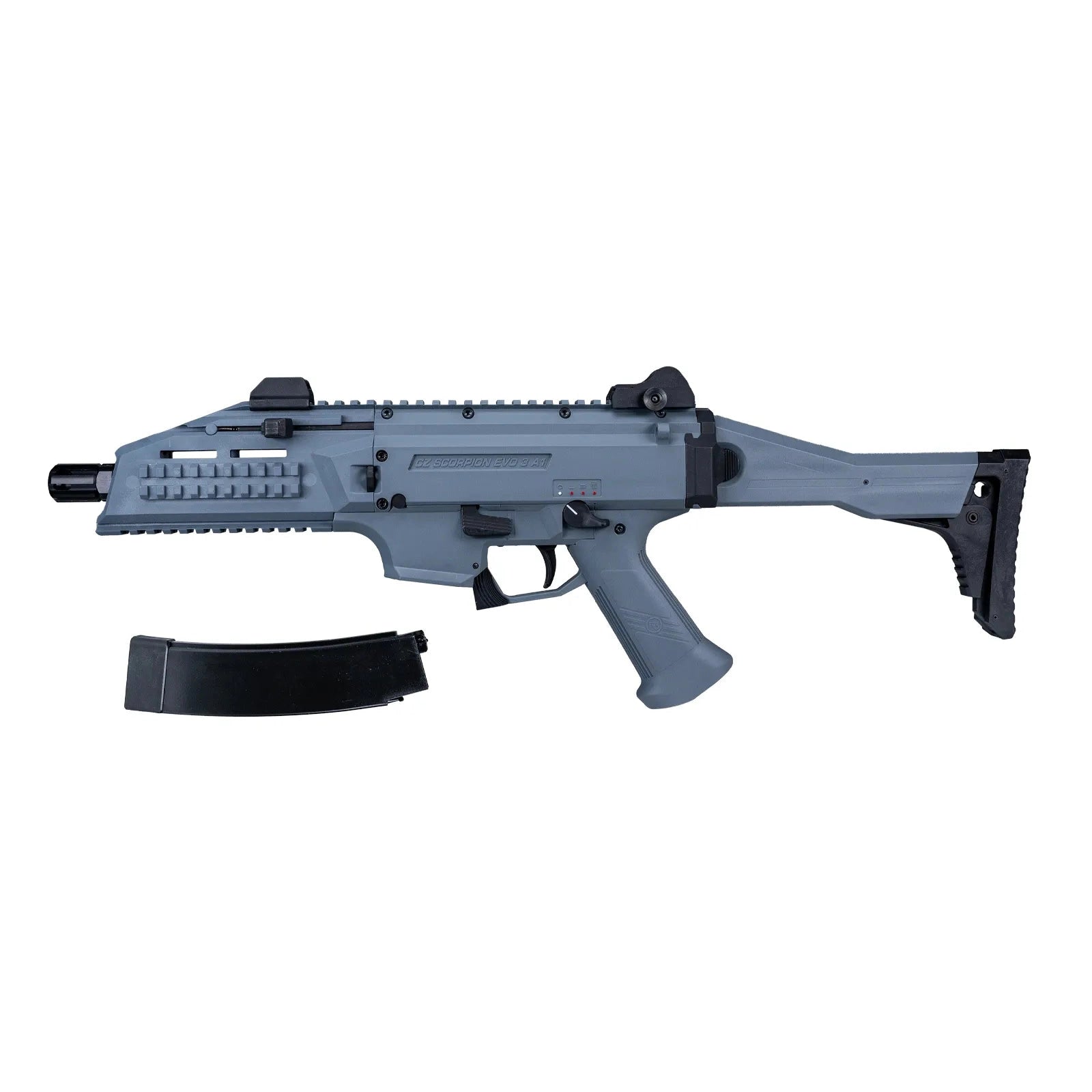 GUNMANSA ASG CZ Scorpion Evo 31 A1 Battleship Grey Airsoft Rifle (AEG|Full-Semi Auto|375) 19582