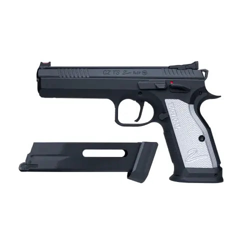 GUNMANSA ASG CZ TS 2 Airsoft Pistol CO2, Black – 20026