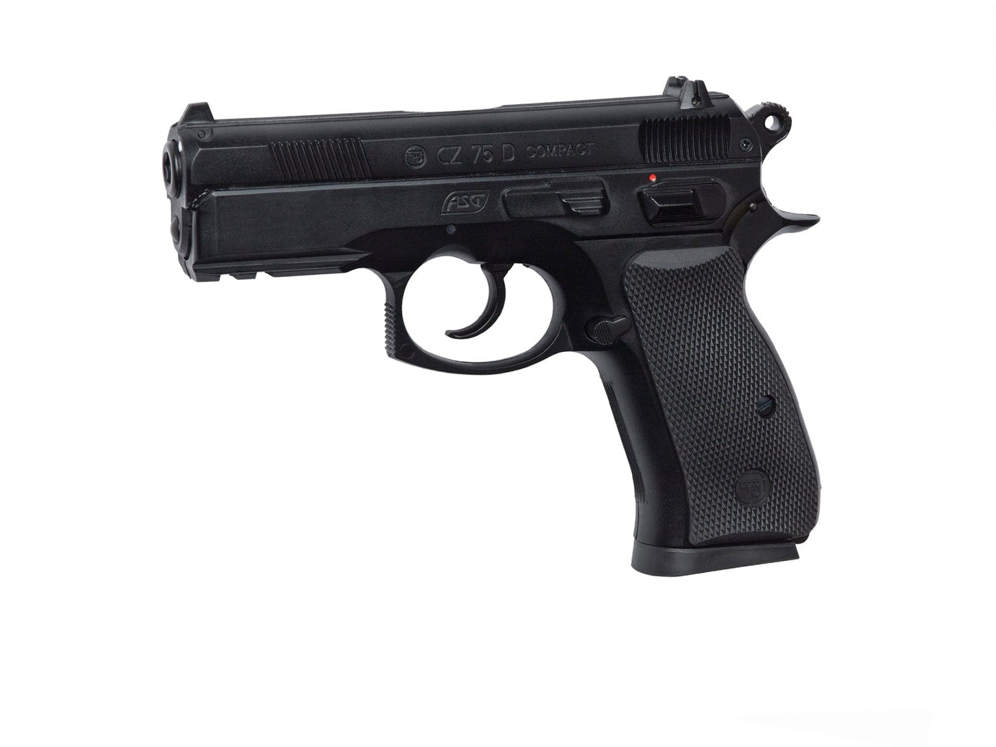 GUNMANSA ASG CZ75 D Compact Gas Gun Combo(Semi Auto|NBB|CO2|16 Rounds|413 FPS|1.6J|4.5mm BB) 16086 - SPECIAL - GSA