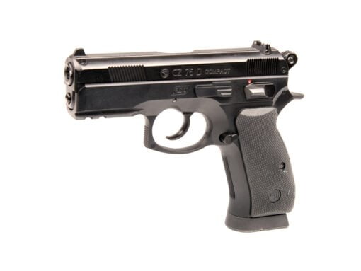 GUNMANSA ASG CZ75 D Compact Gas Gun Combo (Semi Auto|NBB|CO2|17|380 FPS|2.4J|4.5mm BB) 16086