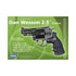 GUNMANSA ASG Dan Wesson 2.5 Airsoft Revolver Black – 17175