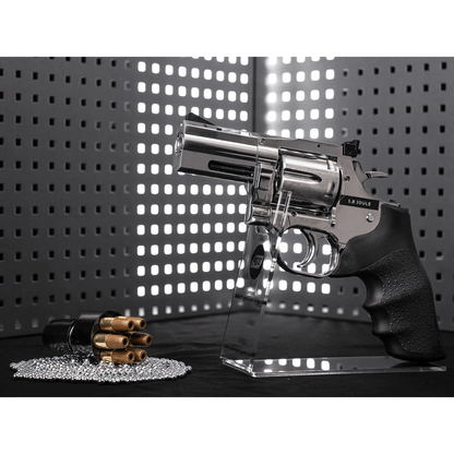 GUNMANSA ASG Dan Wesson 2.5” Gas Gun (Semi Auto|CO2|6 Rounds|328 FPS|2.2J|4.5mm BB/Revolver) - 17177