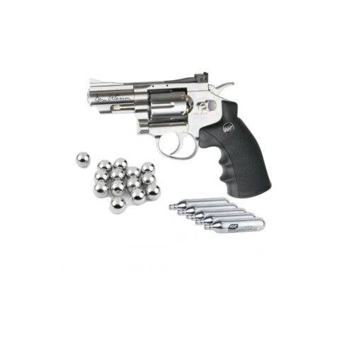 GUNMANSA ASG Dan Wesson 2.5 Silver 4.5mm 17177 Combo