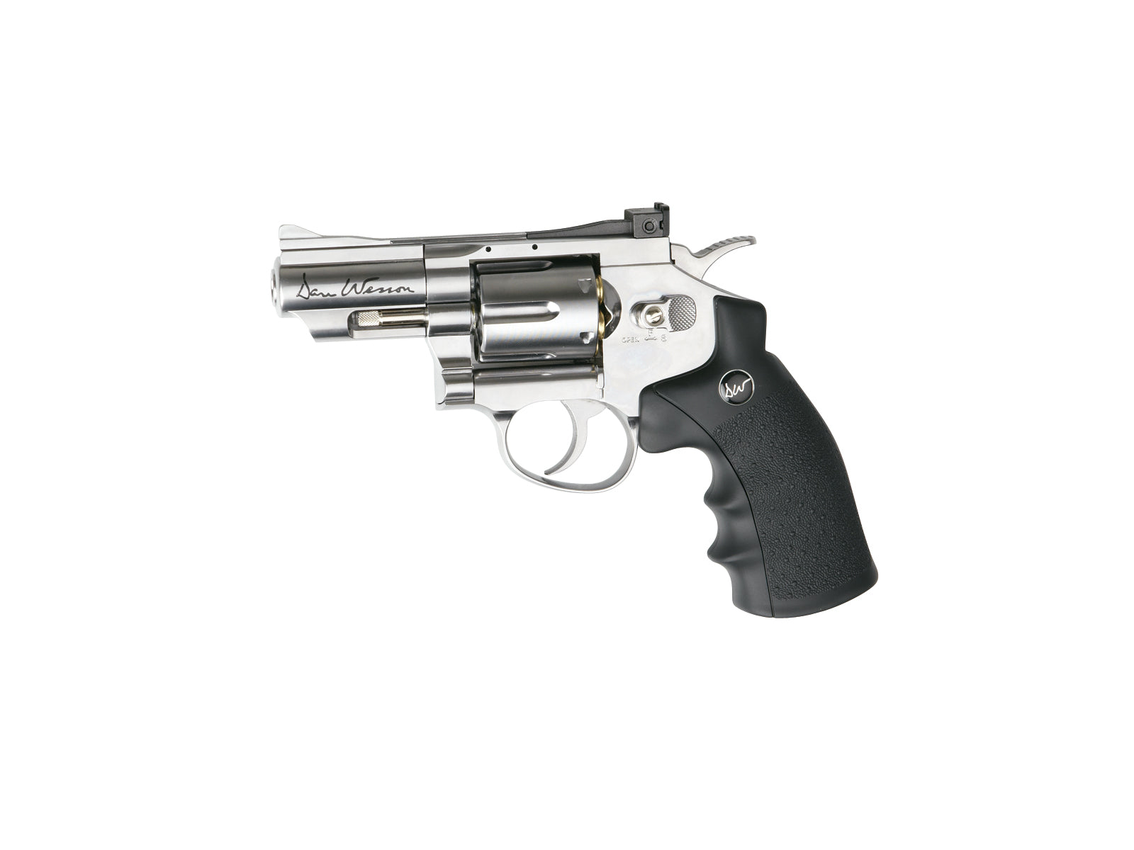 GUNMANSA ASG Dan Wesson 2.5" Silver 4.5mm Pellet Airgun (18101)