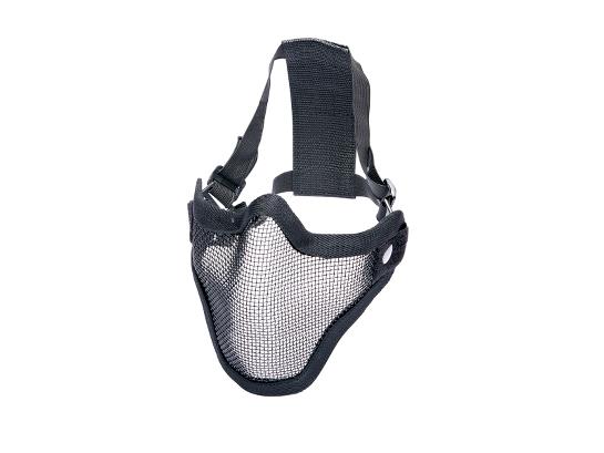 GUNMANSA ASG Metal Airsoft Black Mesh Mask 17316