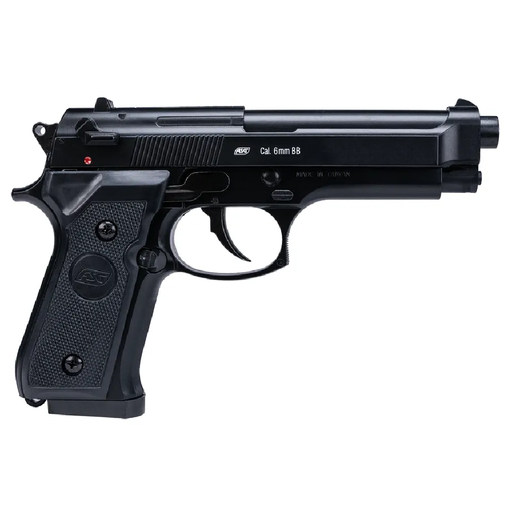 GUNMANSA Asg Pistol M92fs Fixed Hop-Up Black 6mm - 20118