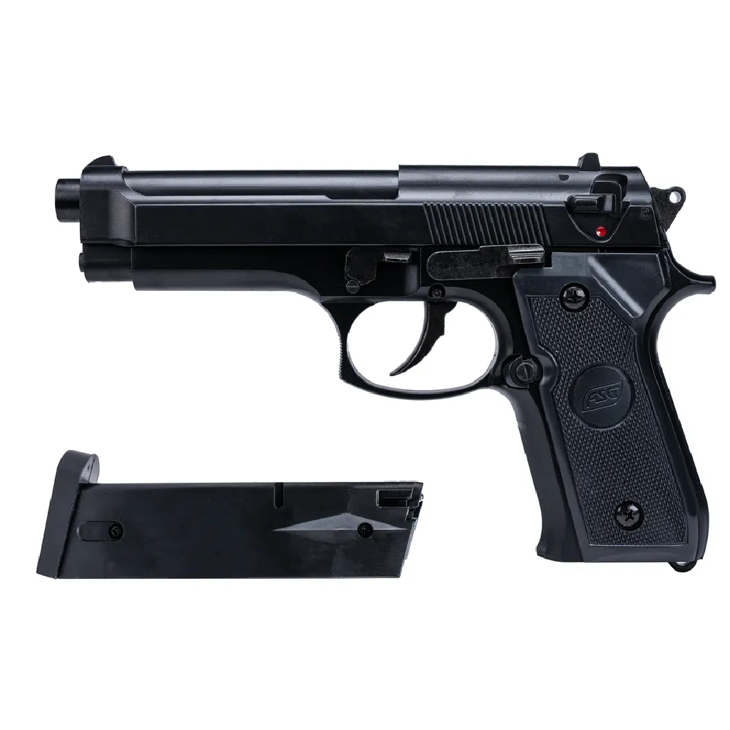 GUNMANSA Asg Pistol M92fs Fixed Hop-Up Black 6mm - 20118