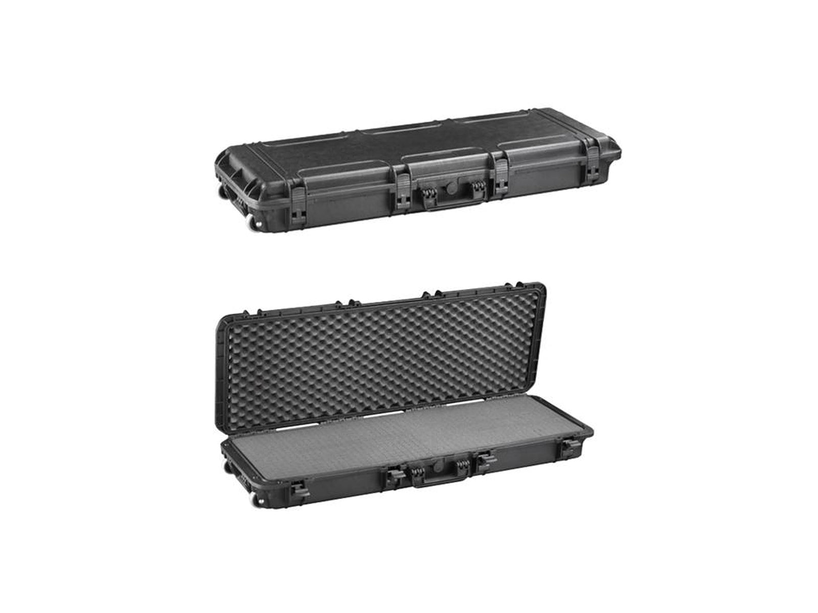 GUNMANSA ASG PLASTIC BOX WATERPOOF 14X37X110CM RIFLE CASE