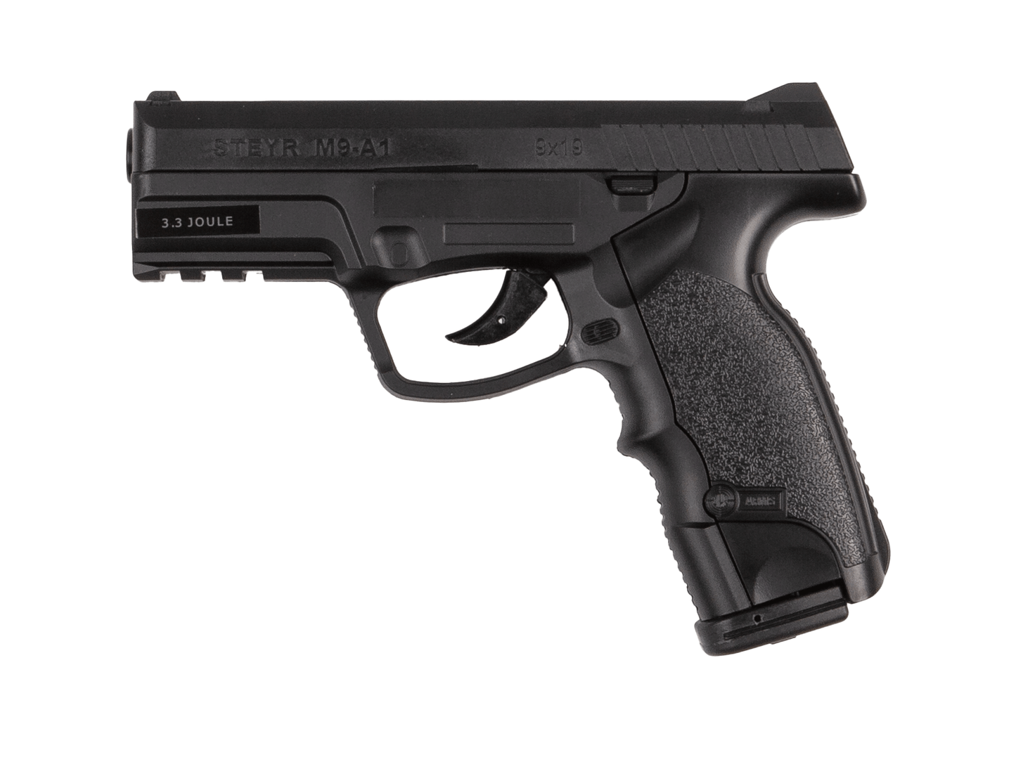 GUNMANSA ASG Steyr M9-A1 Gas Gun (Semi Auto|NBB|CO2|19 Rounds|407 FPS|2.7J|4.5mm BB) 16088