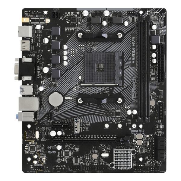 GUNMANSA ASRock A520M-HVS AMD AM4 M-ATX Motherboard