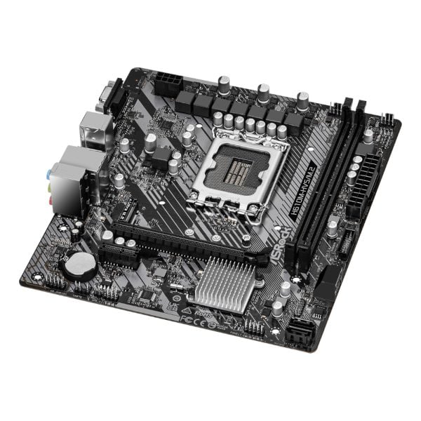 GUNMANSA ASRock H610M-HVS/M.2 R2.0 Intel LGA 1700 m-ATX Motherboard