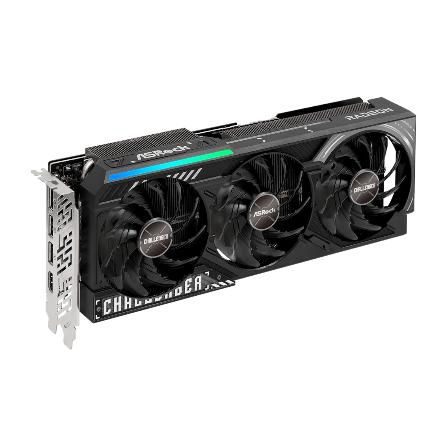 GUNMANSA ASRock Radeon RX9070 XT Challenger 16G Graphics Card