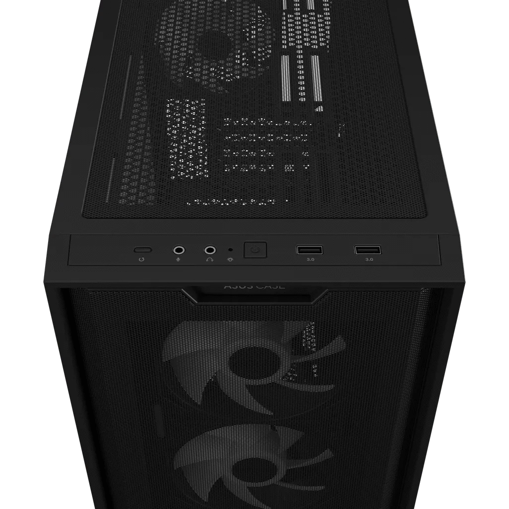 GUNMANSA ASUS A21 PLUS, PC, Black, micro ATX, Mini-ITX, Multi, 16.5 cm, 38 cm