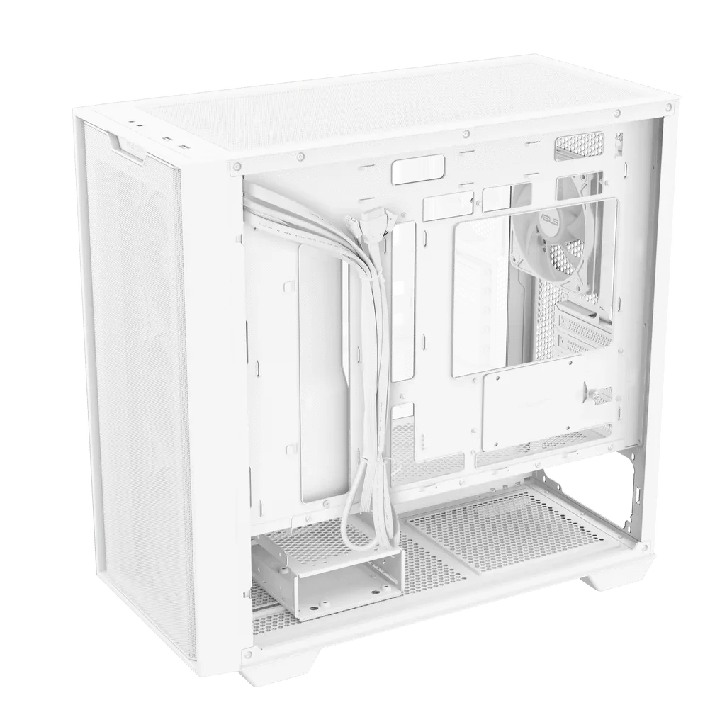 GUNMANSA ASUS A21 PLUS, PC, White, micro ATX, Mini-ITX, Multi, 16.5 cm, 38 cm