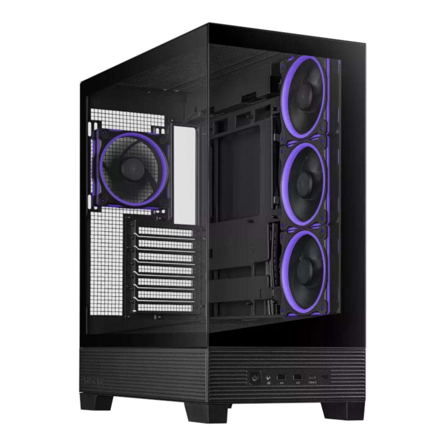 GUNMANSA Asus A31 PLUS Mid Tower ATX Chassis - Black