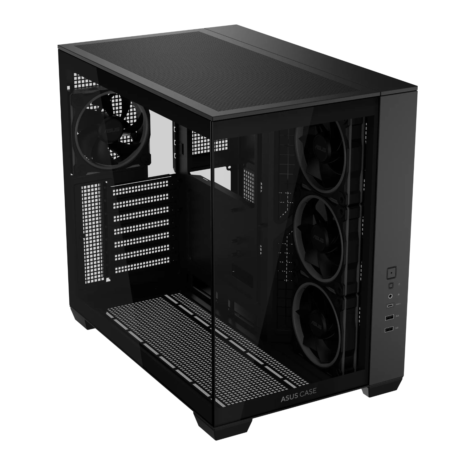 GUNMANSA Asus A32 PLUS ARGB ATX Gaming Chassis – Black