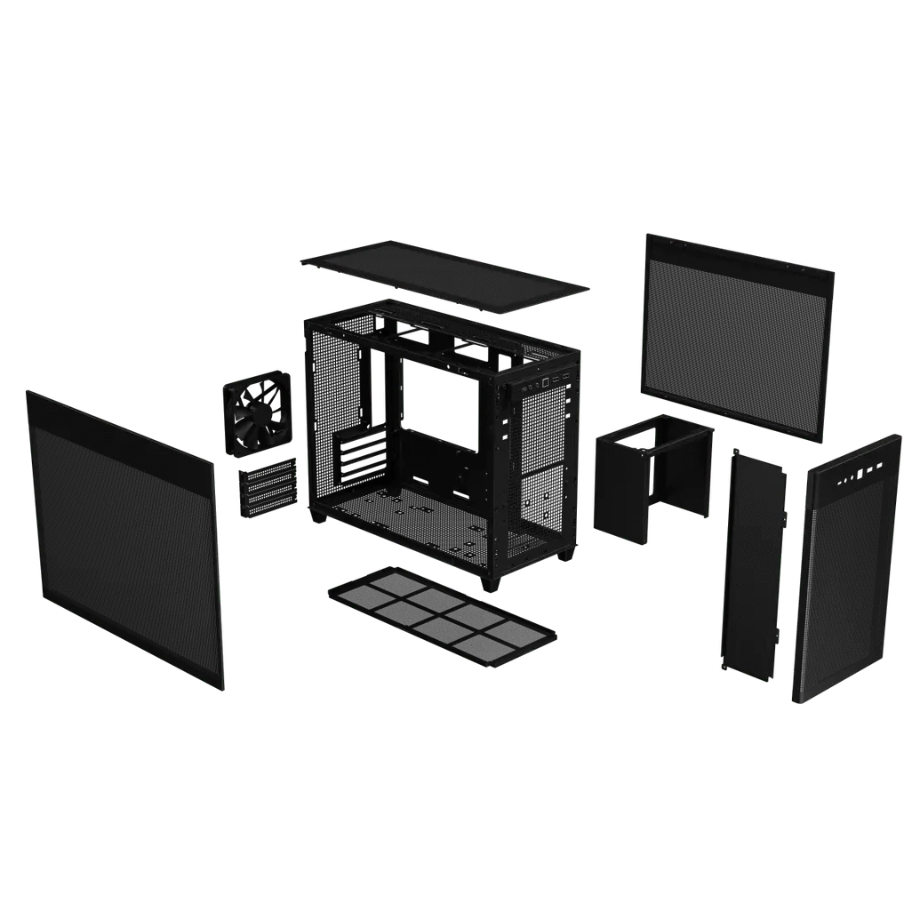 GUNMANSA ASUS AP201 PRIME CASE TG, Mini Tower, PC