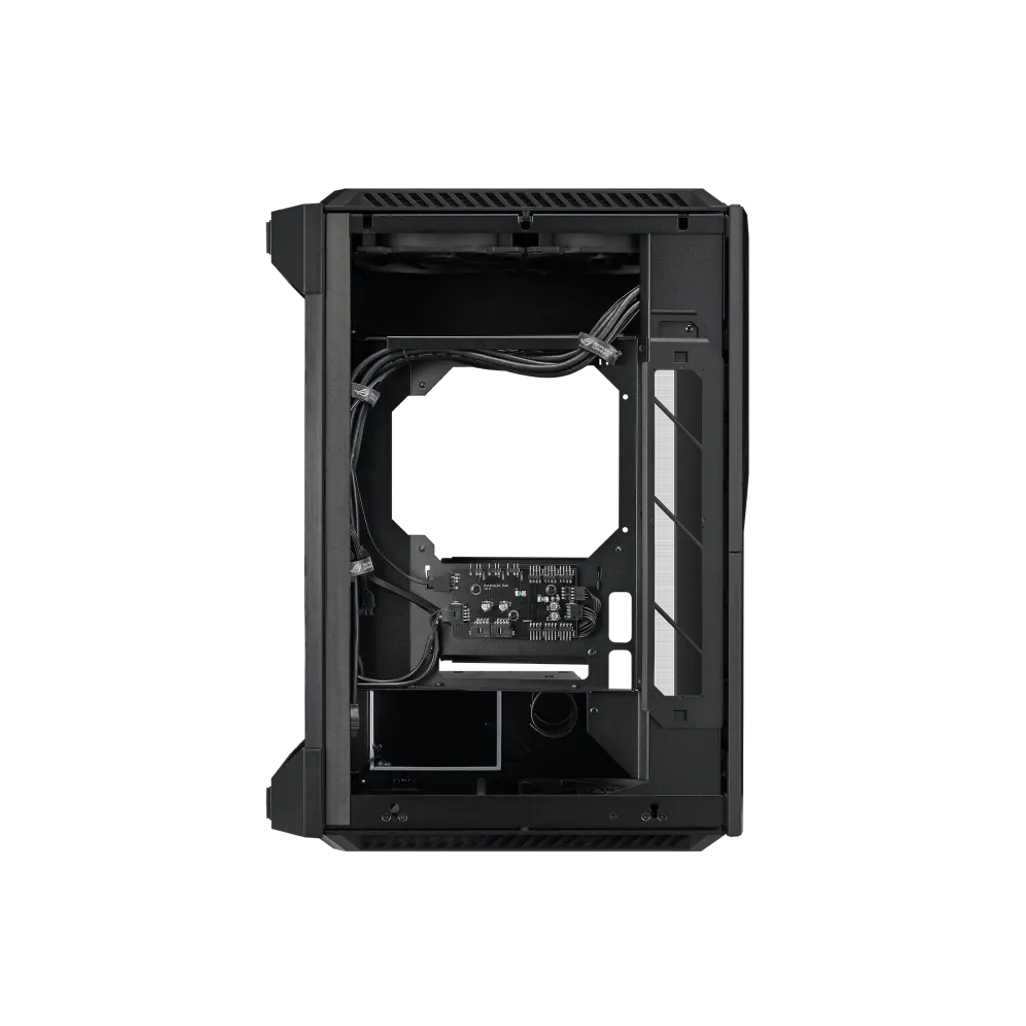 GUNMANSA ASUS Chassis/ Black with Tempered Glass; 3 expansion slots space; Raditor:120mm; 240mm; Cooling Top:2x120mm;2x140; 8.73kg.