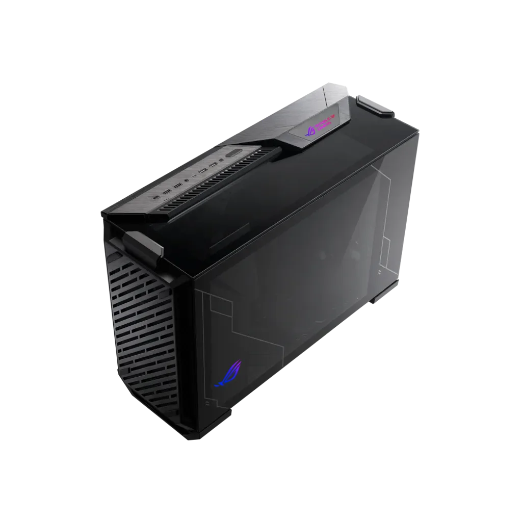 GUNMANSA ASUS Chassis/ Black with Tempered Glass; 3 expansion slots space; Raditor:120mm; 240mm; Cooling Top:2x120mm;2x140; 8.73kg.