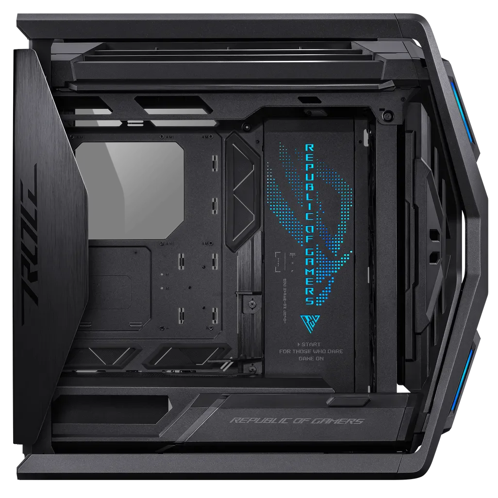 GUNMANSA 'ASUS Chassis/ EATX/ATX/Micro-ATX/Mini-ITX/Drive Bays:5x2.5'' Bay/2x2.5''/3.5'' Combo Bay. Expansion Slots: 9