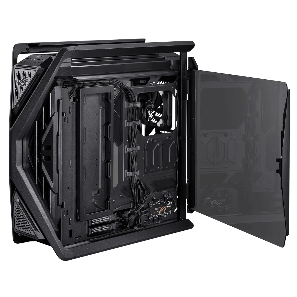 GUNMANSA 'ASUS Chassis/ EATX/ATX/Micro-ATX/Mini-ITX/Drive Bays:5x2.5'' Bay/2x2.5''/3.5'' Combo Bay. Expansion Slots: 9
