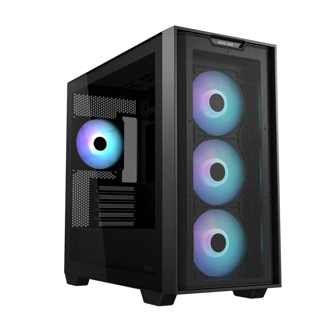 GUNMANSA ASUS Chassis/Micro-ATX/Mini-ITX/Black. Top Radiator: 120 /140/240/280/360mm. Dimensions : 220 x 430 x 465mm