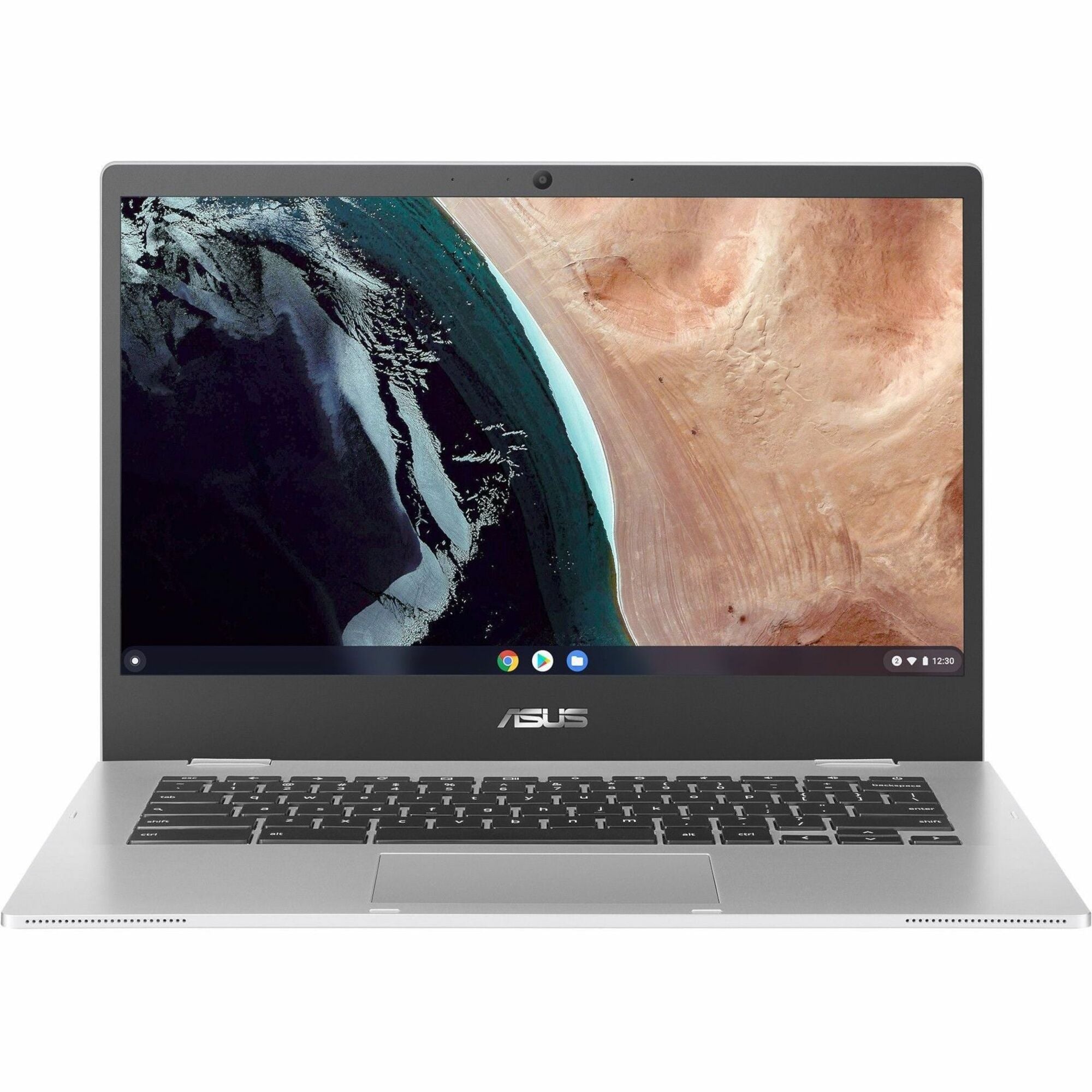 GUNMANSA Asus Chromebook CX1 CX1400 CX1400CKA-DB42F 14" Chromebook - Full HD - Intel Celeron N4500 - 4 GB - 32 GB Flash Memory - Transparent Silver