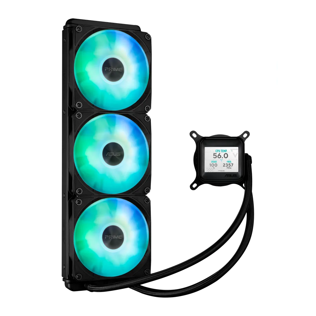 GUNMANSA ASUS Cooler/Water block dimention:73x73x45mm/Radiator Dimension/277x120x27mm; Intel:LGA1700/1200/115x/AMD:AM5/AM4/6 Years