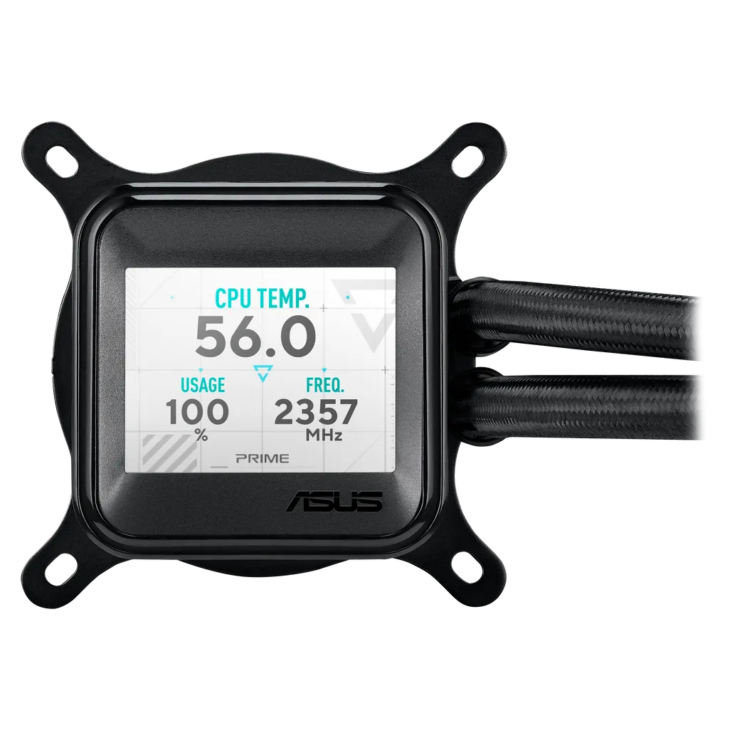 GUNMANSA ASUS Cooler/Water block dimention:73x73x45mm/Radiator Dimension/277x120x27mm; Intel:LGA1700/1200/115x/AMD:AM5/AM4/6 Years