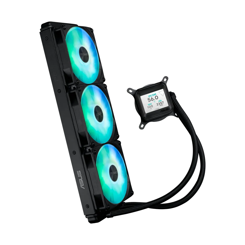 GUNMANSA ASUS Cooler/Water block dimention:73x73x45mm/Radiator Dimension/277x120x27mm; Intel:LGA1700/1200/115x/AMD:AM5/AM4/6 Years