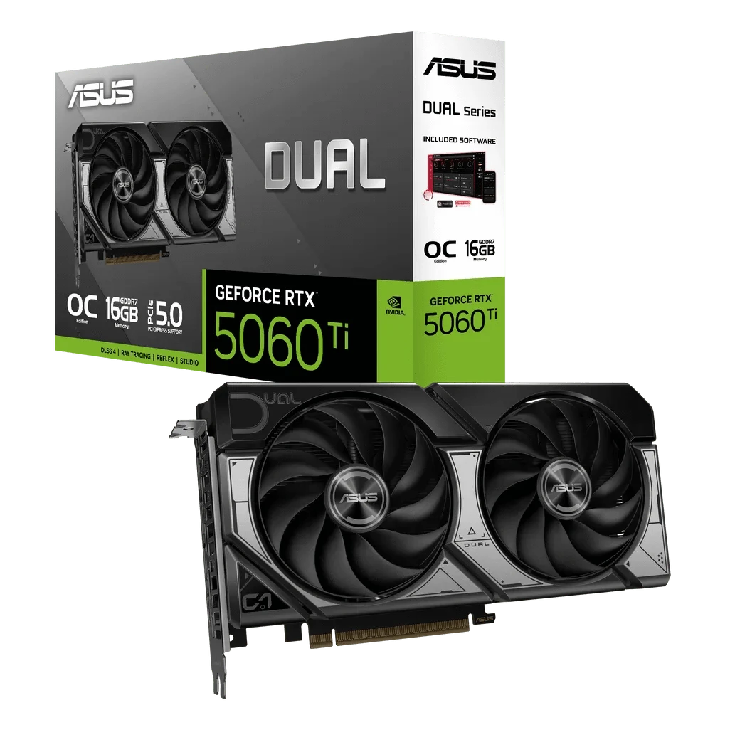 GUNMANSA ASUS Dual -RTX5060TI-O16G, GeForce RTX 5060 Ti