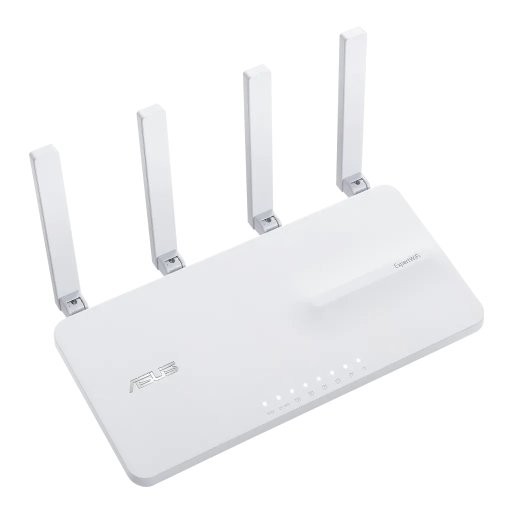 GUNMANSA ASUS EBR63 – Expert WiFi, Wi-Fi 6 (802.11ax), Dual-band (2.4 GHz / 5 GHz), Ethernet LAN, White, Tabletop router