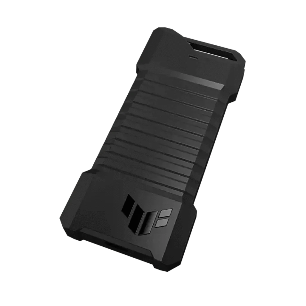 GUNMANSA ASUS ESD-T1A/BLK/G/AS//, SSD enclosure, M.2, M.2, PCI Express, Serial ATA, 10 Gbit/s, USB connectivity, Black