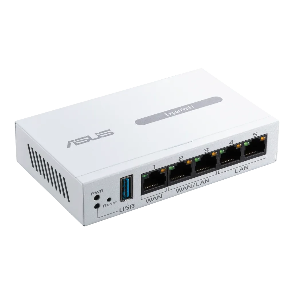 GUNMANSA ASUS ExpertWiFi EBG15, Ethernet WAN, Gigabit Ethernet, White