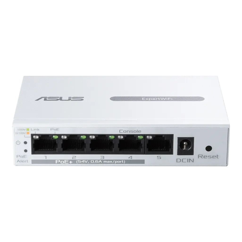 GUNMANSA ASUS ExpertWiFi EBP15, Managed, Gigabit Ethernet (10/100/1000), Power over Ethernet (PoE)