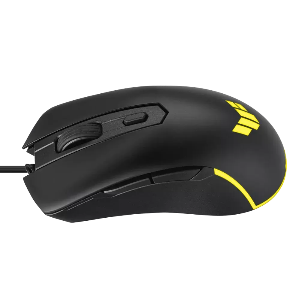 GUNMANSA ASUS Gaming mouse/Wired/USB 2.0/Aura Sync/Win10/IP56/11/123x68x40mm/59g w/o cable/BLK/6 buttons/Switch: 60million