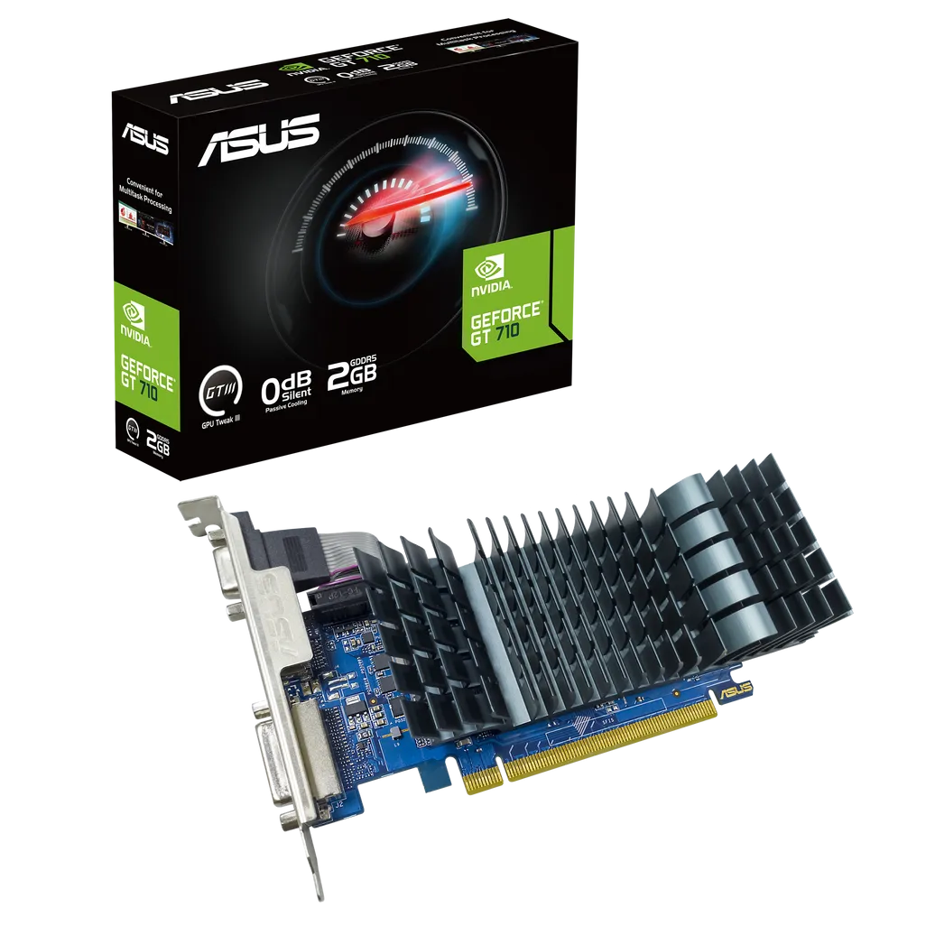 GUNMANSA ASUS GeForce GT 710 2GB GDDR5 EVO Graphics Card
