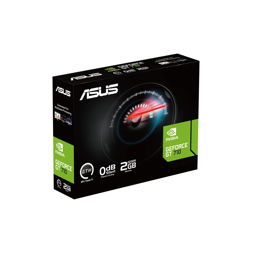GUNMANSA ASUS GeForce GT 710 2GB GDDR5 EVO Graphics Card