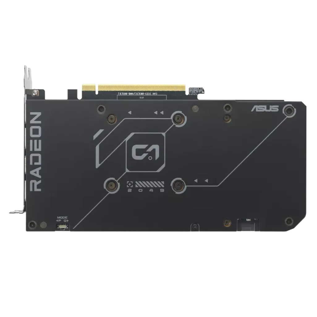 GUNMANSA ASUS Graphics Card/AMD/PCIe4/16GB GDDR6/OC mode:up to 2801MHz(Boost Clock)/Default mode:up to 2781MHz/1xHDMI/3xDP/600W