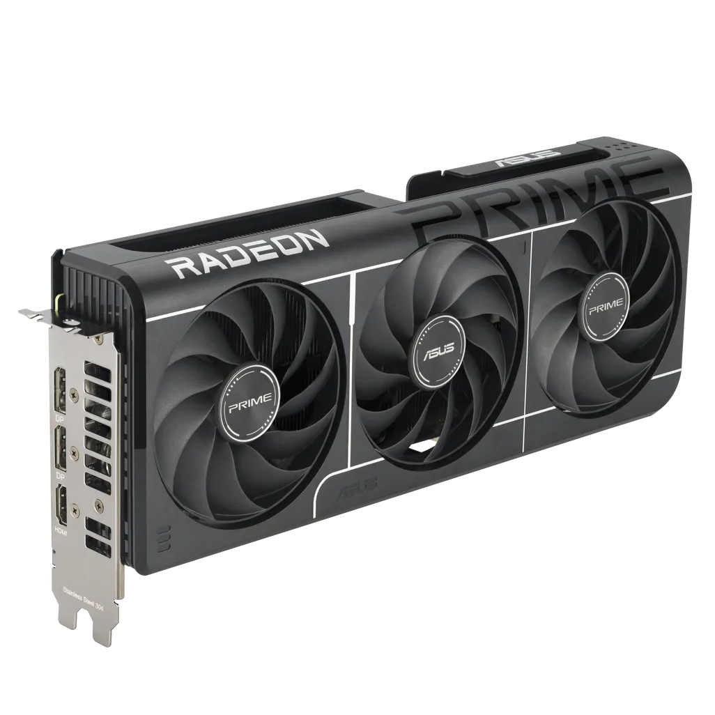 GUNMANSA ASUS Graphics Card/AMD/PCIe5/16GB GDDR6/OC mode:up to 3330 MHz (Boost Clock)/Default mode:up to 3310 MHz(Boost)1xHDMI/2xDP/550W