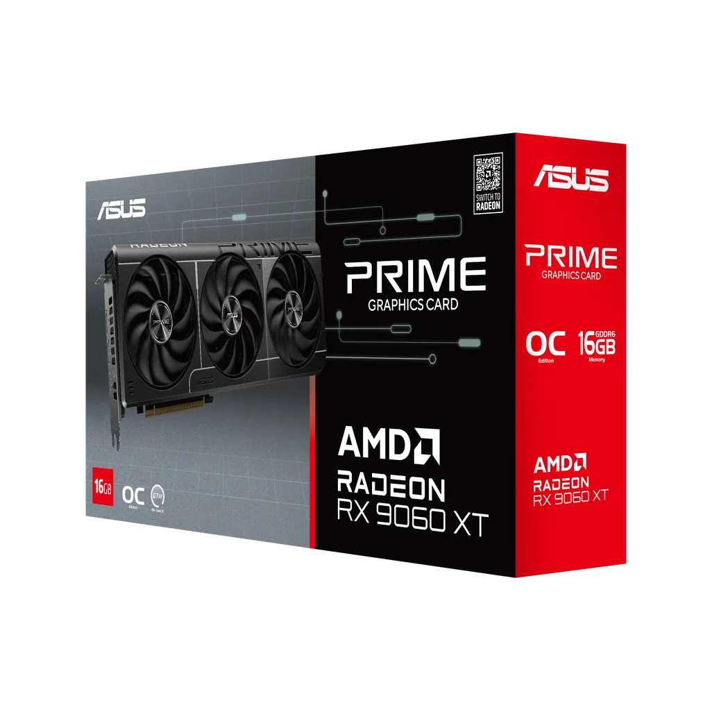 GUNMANSA ASUS Graphics Card/AMD/PCIe5/16GB GDDR6/OC mode:up to 3330 MHz (Boost Clock)/Default mode:up to 3310 MHz(Boost)1xHDMI/2xDP/550W