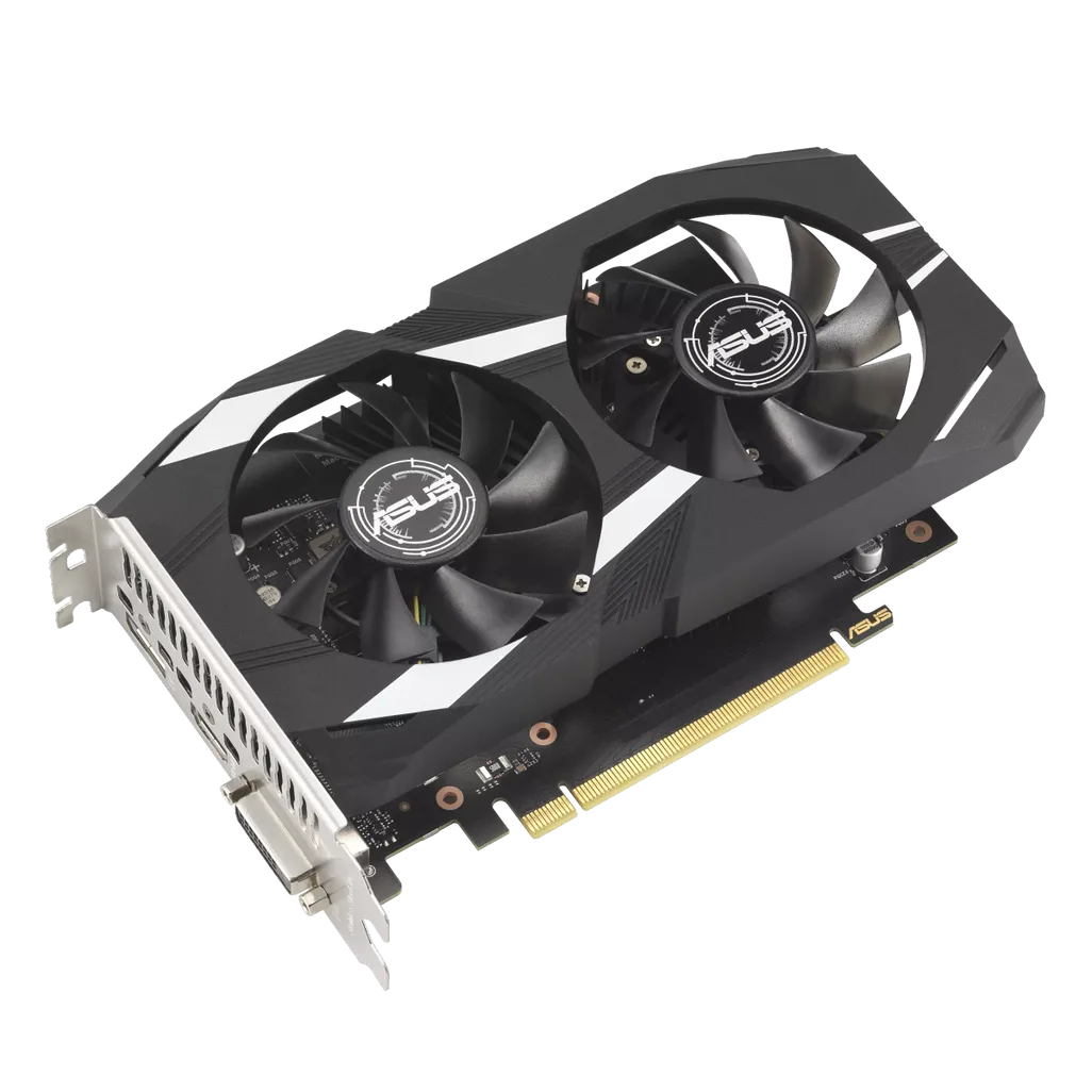 GUNMANSA ASUS Graphics Card/NVIDIA/6GB GDDR6/OC mode:1537MHz(Boost Clock)/Default mode:1507MHz(Boost Clock)/1xHDMI/1xDVI/1xDP/450W.