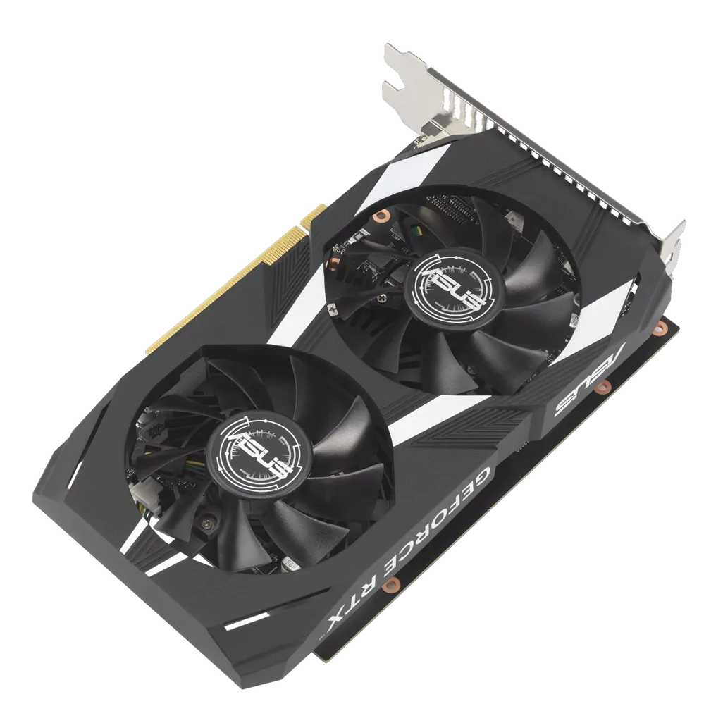 GUNMANSA ASUS Graphics Card/NVIDIA/6GB GDDR6/OC mode:1537MHz(Boost Clock)/Default mode:1507MHz(Boost Clock)/1xHDMI/1xDVI/1xDP/450W.