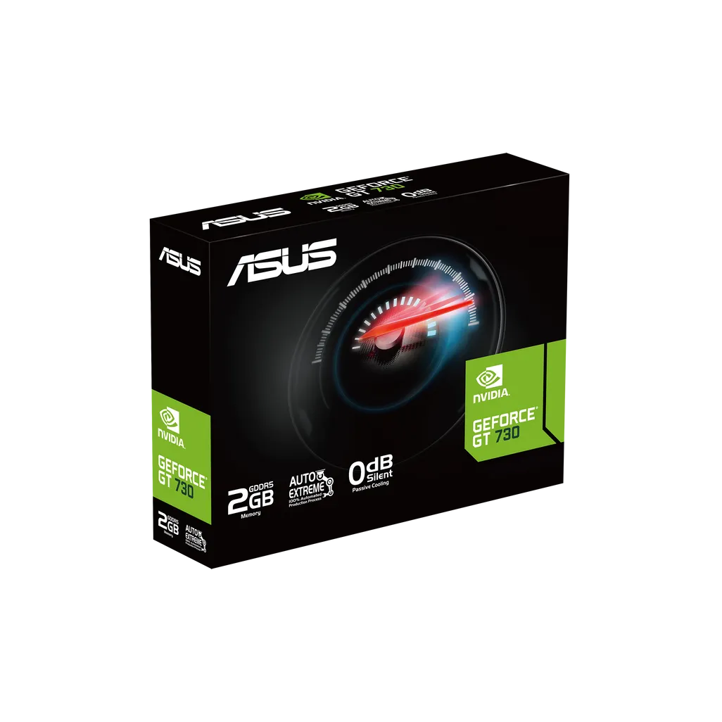 GUNMANSA ASUS Graphics Card/NVIDIA/PCIe2.0/2GB GDDR5/4xHDMI/300w/ 14.8x10.5x1.8cm. - PCIe X1 Slot