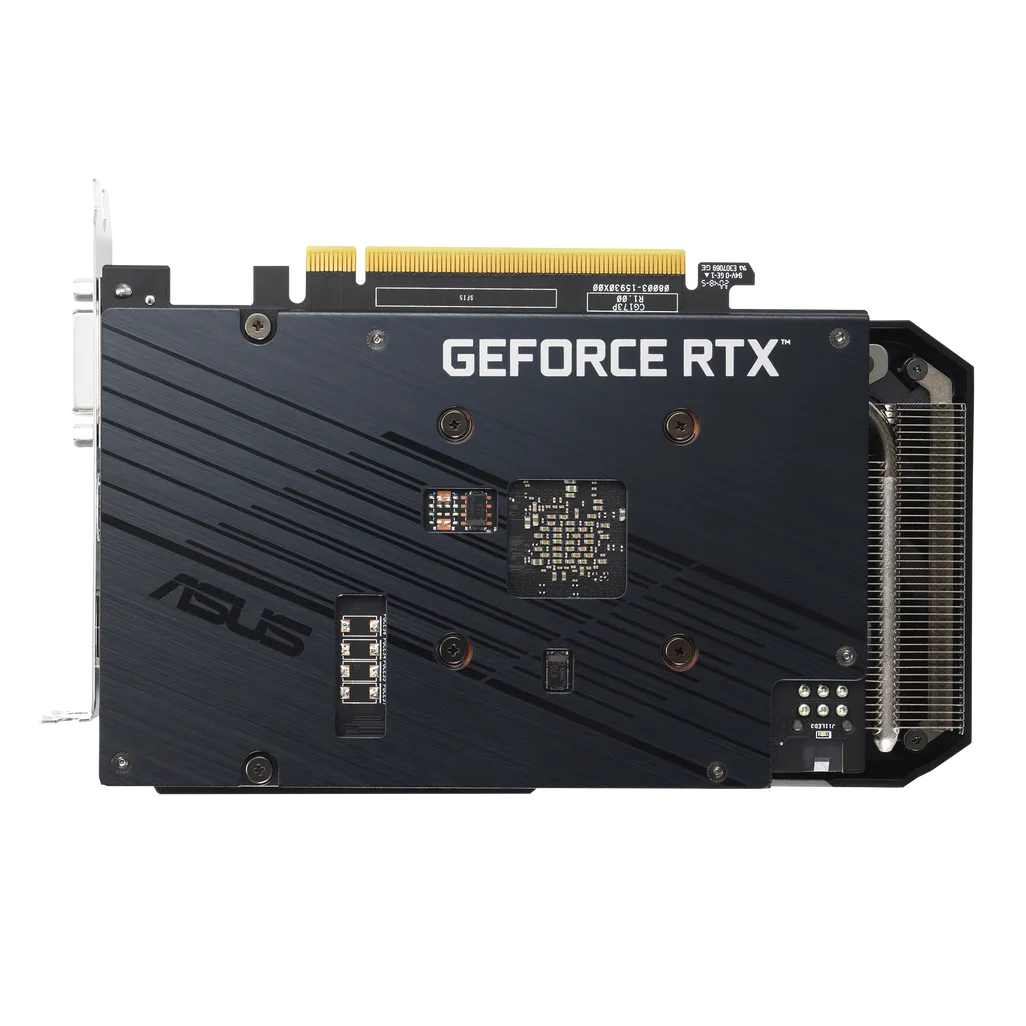 GUNMANSA ASUS Graphics Card/NVIDIA/PCIe4/8GB GDDR6/OC mode:1852 MHz/Default mode:1822 MHz/1xDVI/1xHDMI/1xDP/450W.