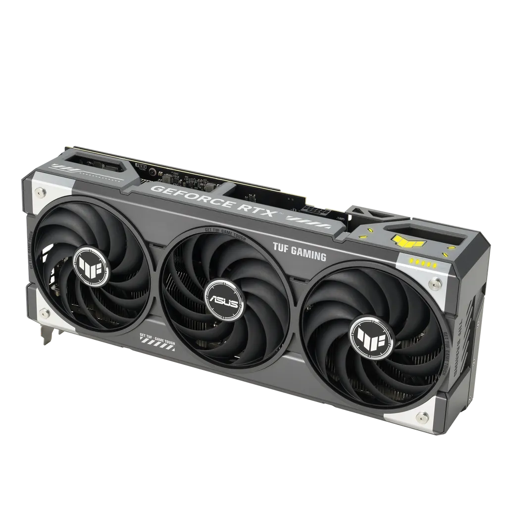 GUNMANSA ASUS Graphics Card/NVIDIA/PCIe5.0/12GB GDDR7/OC mode:2640 MHz/Default mode:2610 MHz(Boost)/2xHDMI/3xDP/Res:7680x4320/750W