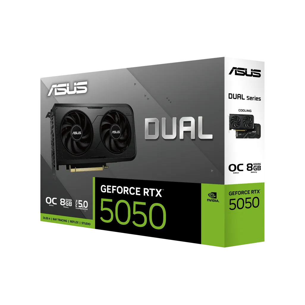 GUNMANSA ASUS Graphics Card/NVIDIA/PCIe5.0/8GB GDDR6/OC . OC mode: 2677MHz. Default mode: 2647MHz (Boost Clock)/1xHDMI/3xDP/Res:7680x4320