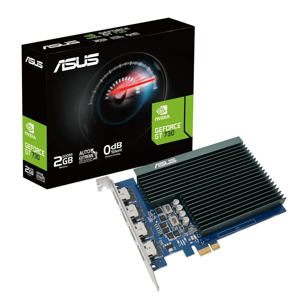 GUNMANSA ASUS GT730-4H-SL-2GD5, GeForce GT 730, 2 GB, GDDR5, 5010 MHz