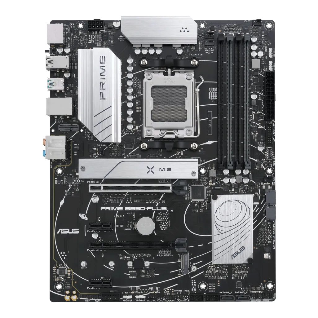 GUNMANSA ASUS Motherboard/ATX/AM5/4xDIMM/Max.128GB/DDR5/1xDP/1xHDMI/1xPCIe 4x16/1xPCIe4x16/2xPCIe4x1/2xM.2/4xSATA/RAID/